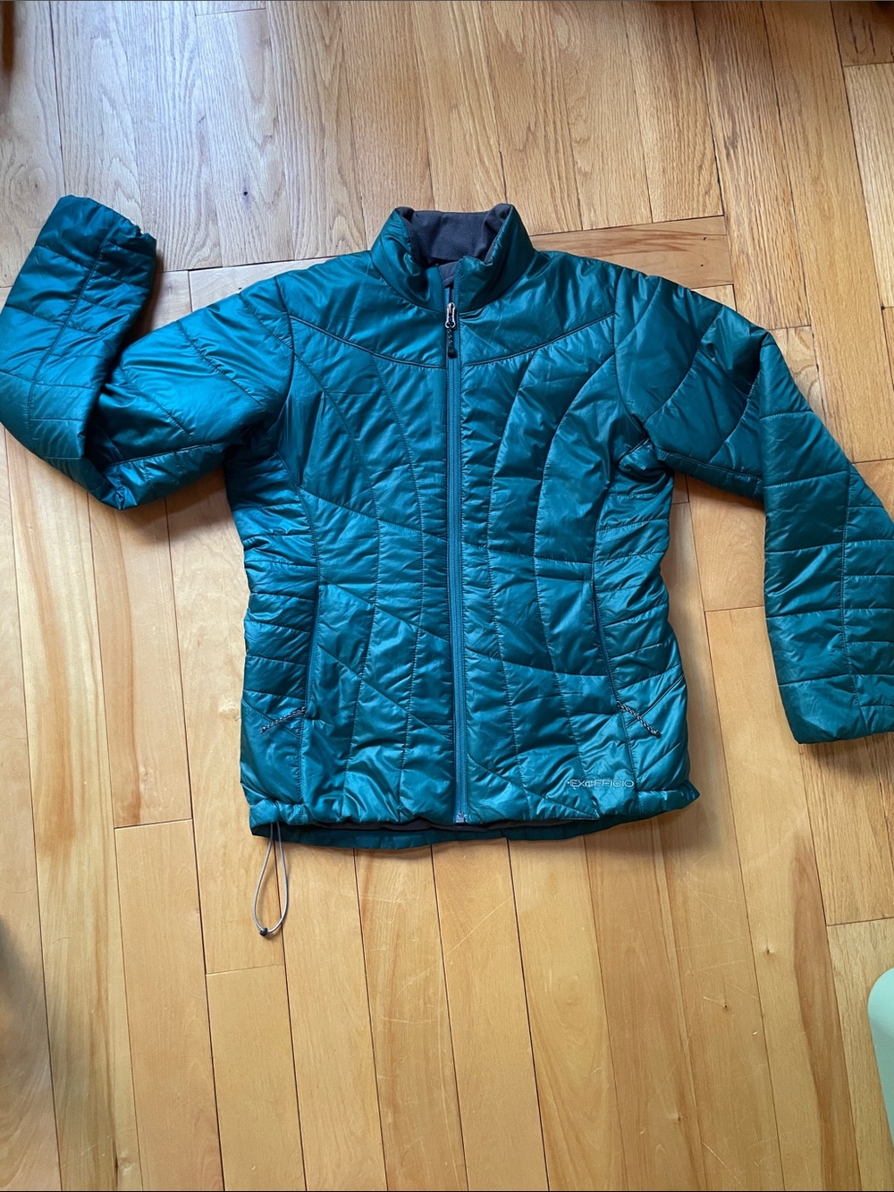 Exofficio Teal Quilted Women's Lightweight Puffer Jacket